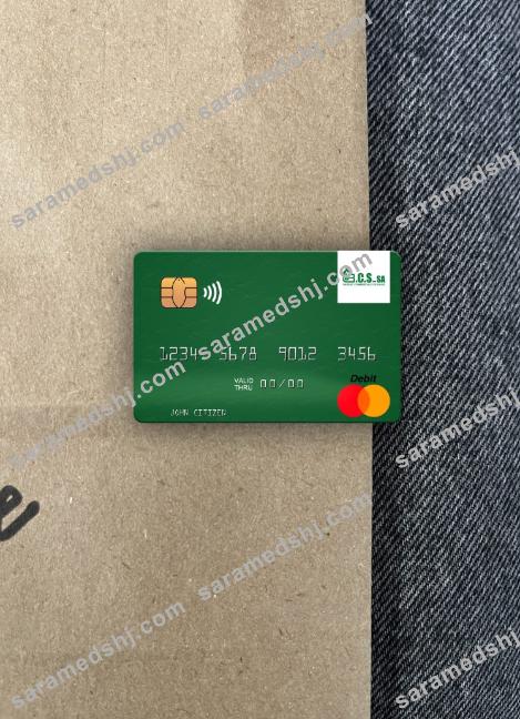 Mali Banque Commerciale du Sahel mastercard photolook front